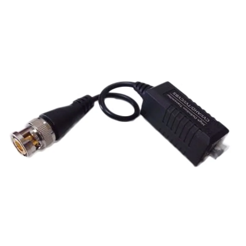 12 шт. 720P-1080P CVI TVI AHD Video Balun Coax BNC to UTP CAT5 для камеры видеонаблюдения HD Full motion витая