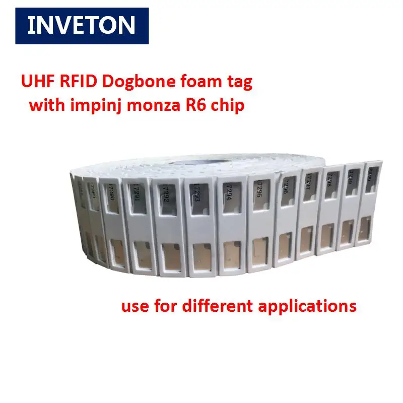 100 шт. спортивные гоночные системы uhf rfid чип с таймером ярлыки impinj /alien/dogbone ярлык