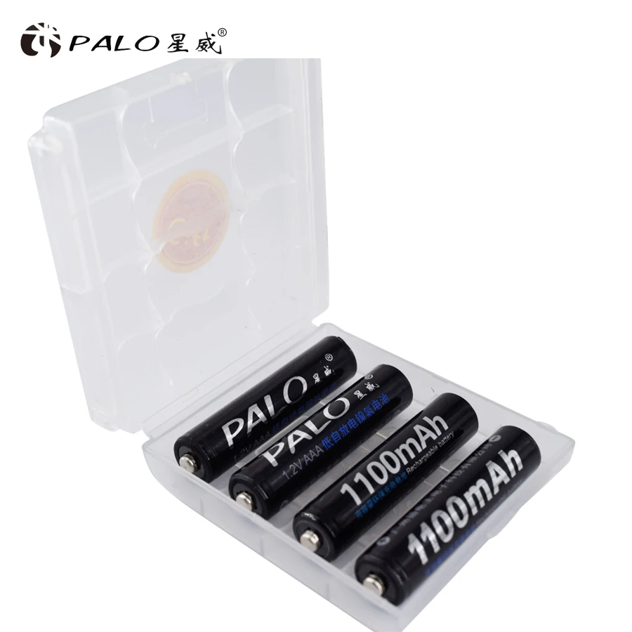 PALO 16 шт 3а аккумуляторная батарея aaa 1,2 V Ni-MH AAA батареи 1100mAh 1,2 V AAA батарея 3A для камеры игрушка-фонарик