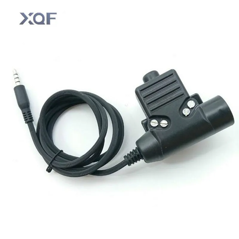 U94 PTT Cable Plug Military Adapter Z113 Standard Version 3.5mm Jack for iPhone Samsung HTC Cellphone