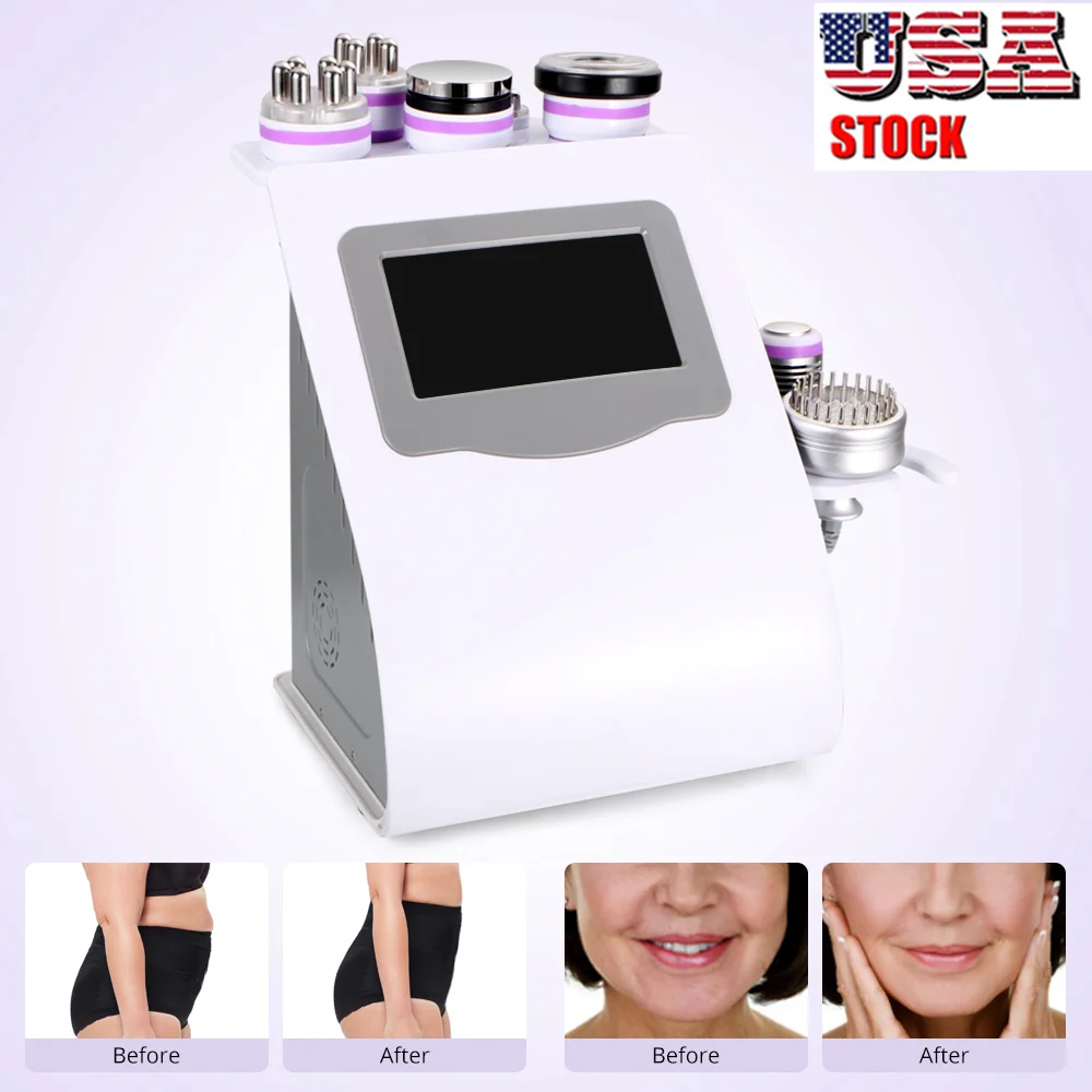 

Spa Vacuum 3D RF 40K Unoisetion Cavitation Ultrasonic Photon Micro Current Face&Body Slimming Lifting 8 in1 Beauty Machine