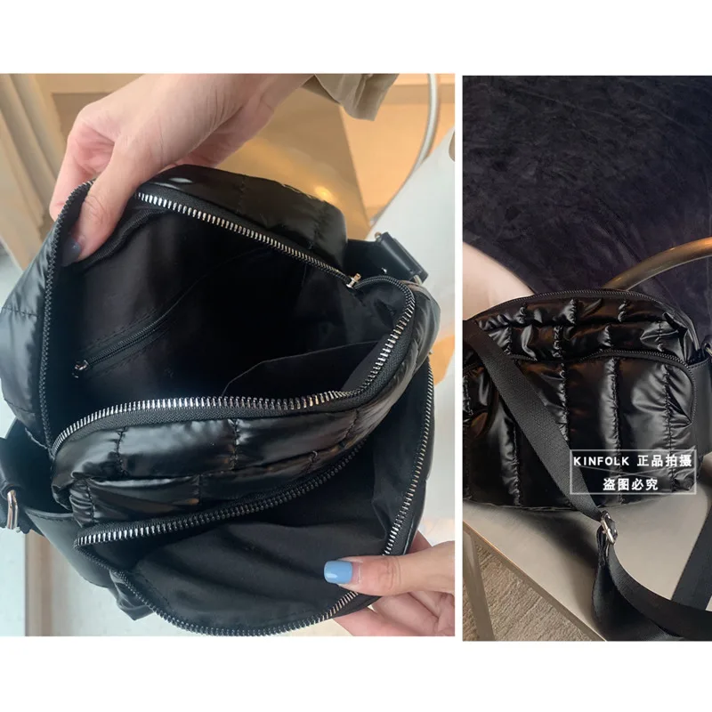 

Niche Design 2020 New Autumn Winter Simple Chest Bag Single Shoulder Crossbody Small Square Bag Solid Color C439