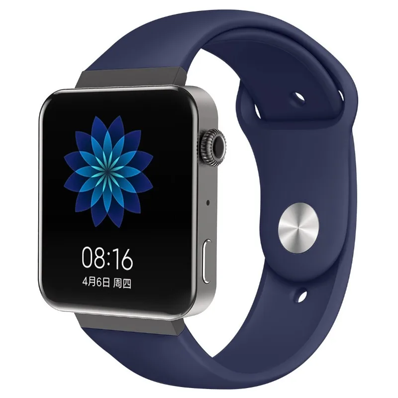 8070 Мягкий силиконовый ремешок для часов для xiaomi smart watch, новинка, сменный ремешок для mi watch, резиновый ремешок для часов, аксессуары - Цвет: 8070