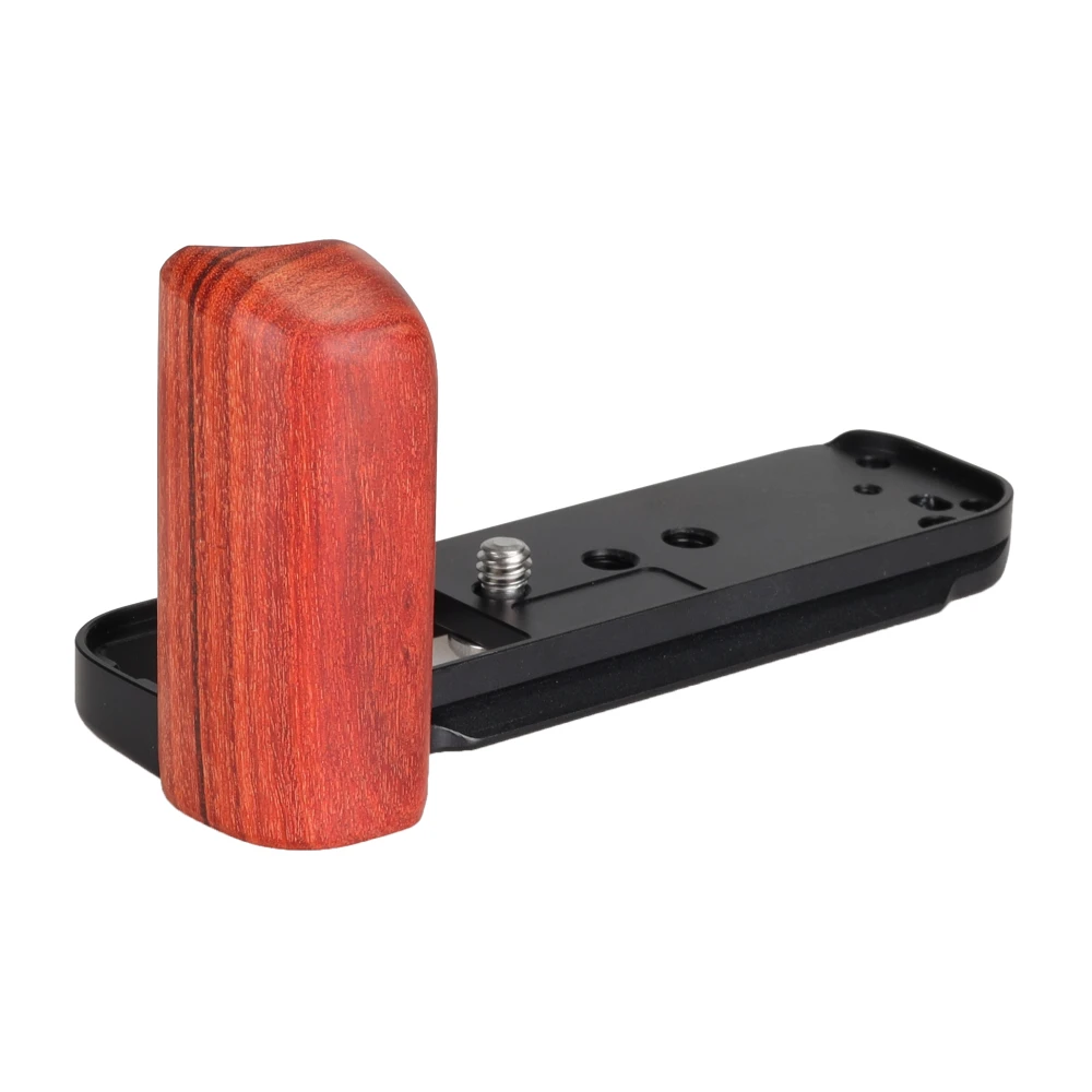 WEPOTO XT30 Grip Metal BracketQuick Release Base Padauk деревянная ручка совместима с Fuji XT20 XT10 (GP-XT20-R) |