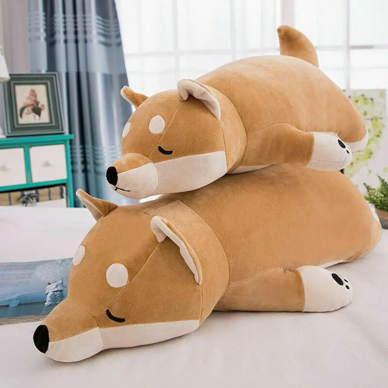 Cute Fat Shiba Inu Corgi Doll Pillow Baby Cartoon Dog Plush Toy Stuffed Gift Animals | Игрушки и хобби