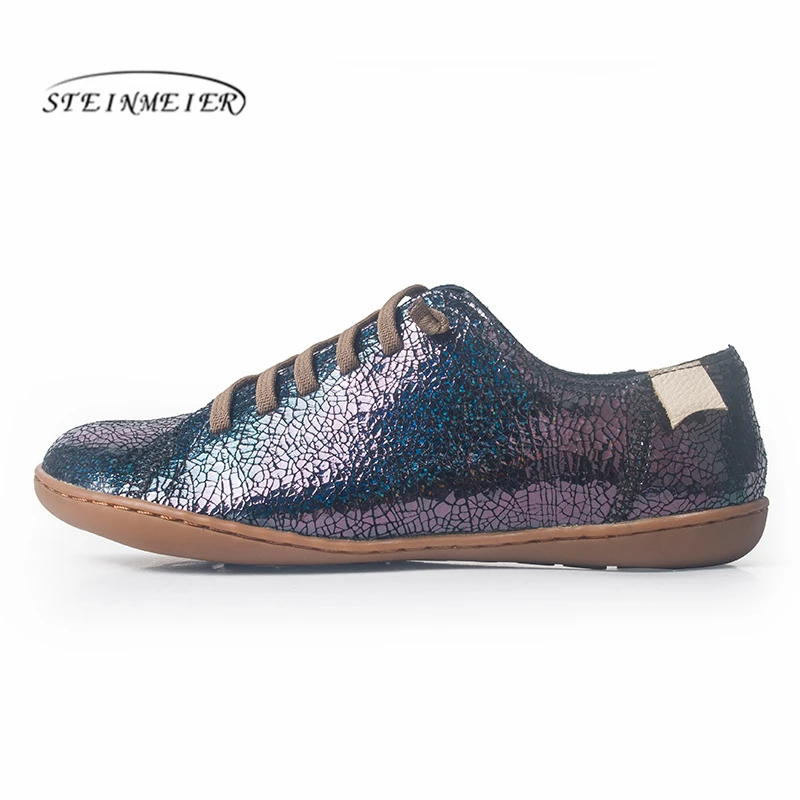 Женская обувь на плоской подошве Повседневная из натуральной кожи Женские