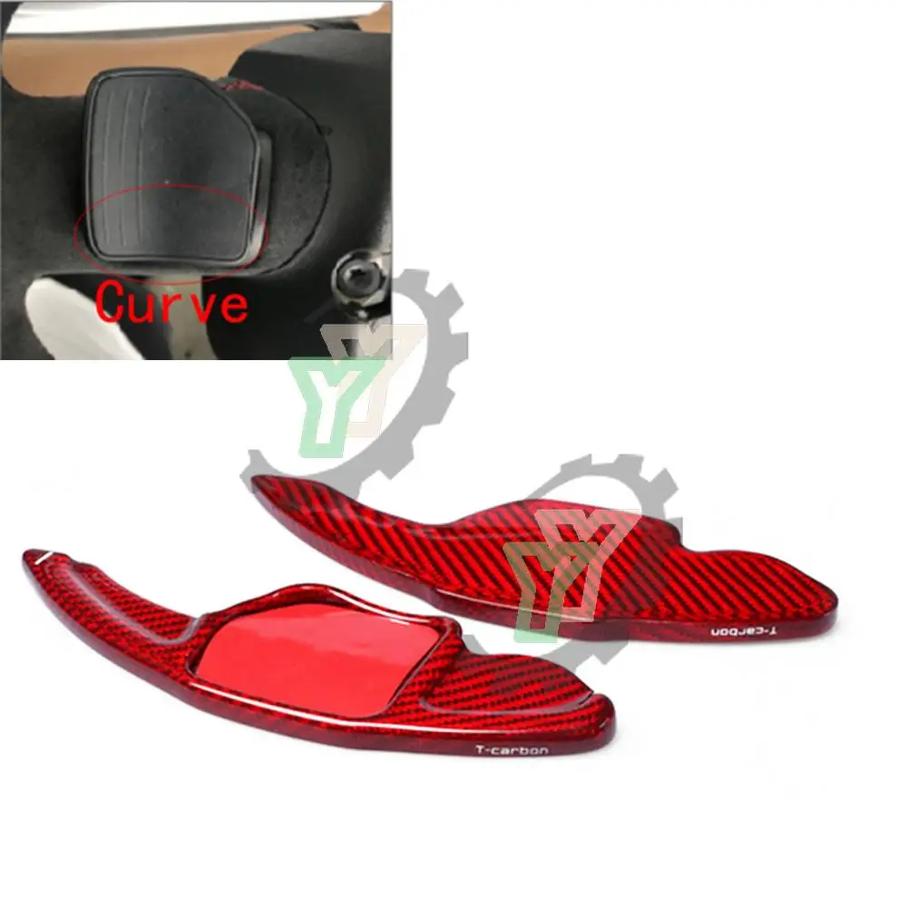 

2Pcs Car Steering Wheel Shift Paddles DSG Gear Extension Shifter For Audi A4L A5 A6L A8 Q5 Q7 S6 S8 RS6 S5 Electroplate Version