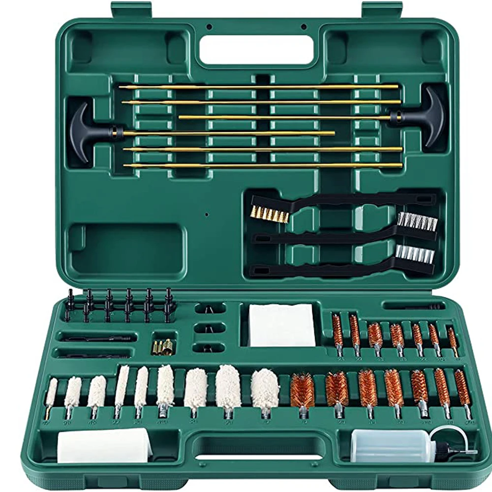 

Универсальный набор инструментов для чистки пистолета, набор для чистки пистолета, профессиональные аксессуары для охоты, долговечные