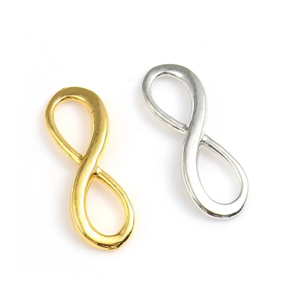 Doreen Box разъемы из цинкового сплава символ бесконечности золотой цвет DIY Ювелирные