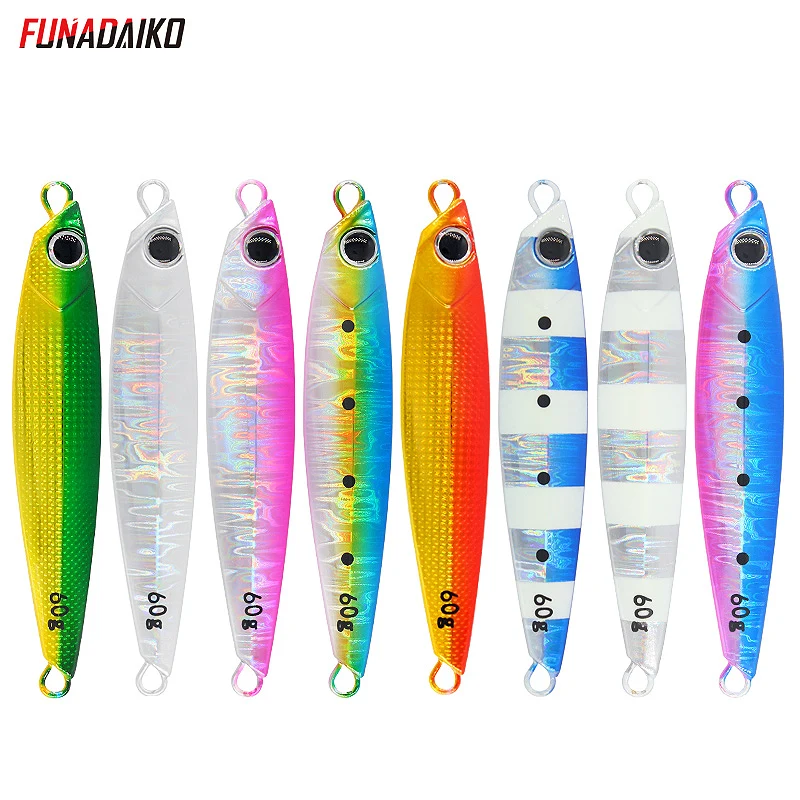 Рыболовная приманка FUNADAIKO 5 шт./лот металлический джиг для джига медленный