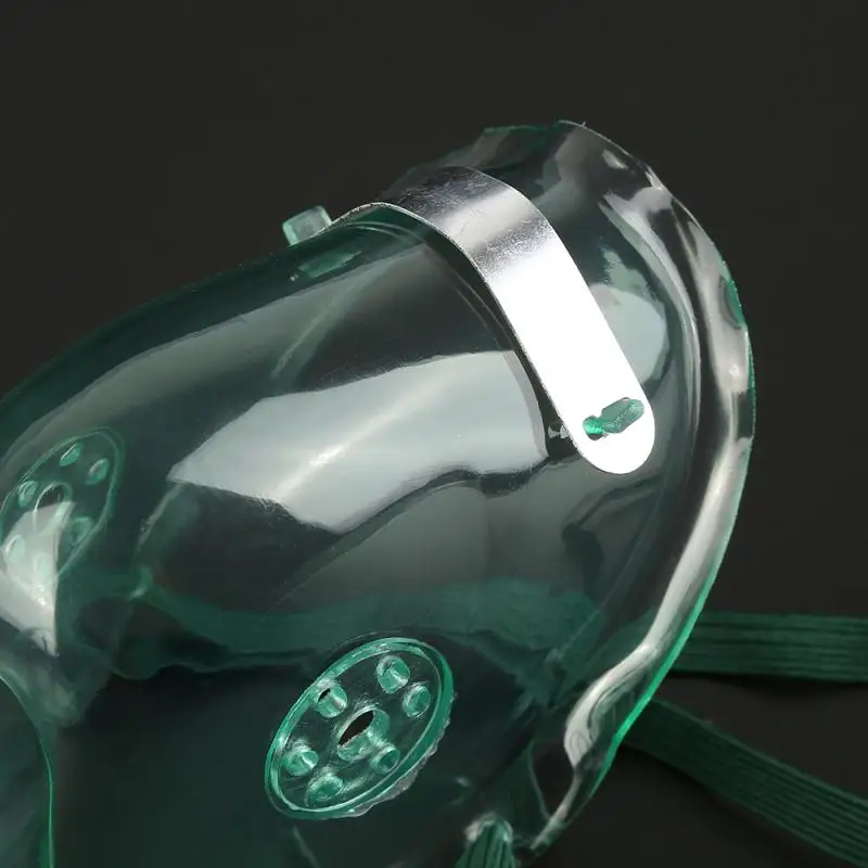 

New Adult Oxygen Mask With 1.9m Tubing Protector Face Mask Health Clear Nose Clip Comfortable