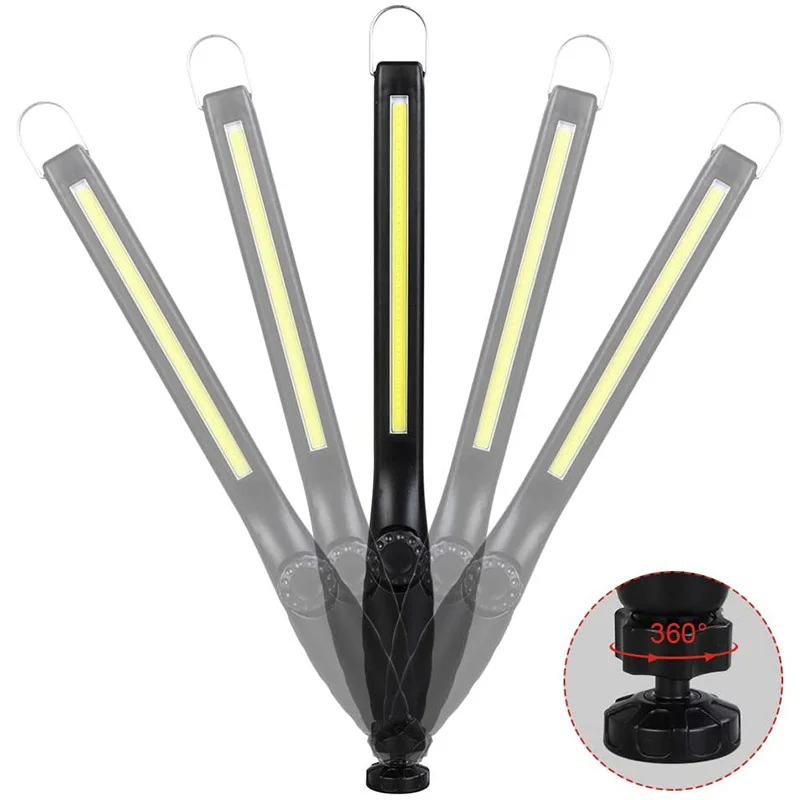 LED Work Light USB Rechargeable COB Portable Magnetic Cordless Inspection For Car Repair Home Use Workshop | Лампы и освещение