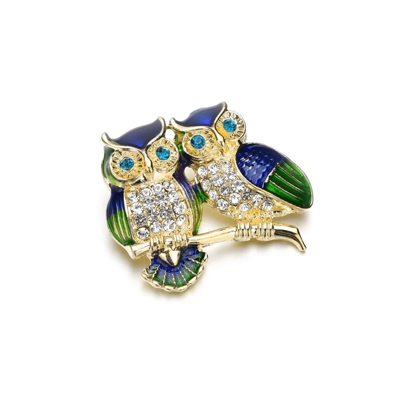 

Owl Brooches Women Weddings Brooch Pins Gifts for Clothing Jewelry Accessories