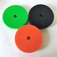 7 inch flat sponge polishing pad polishing pad kit car polishing machine black green orange thick medium fine