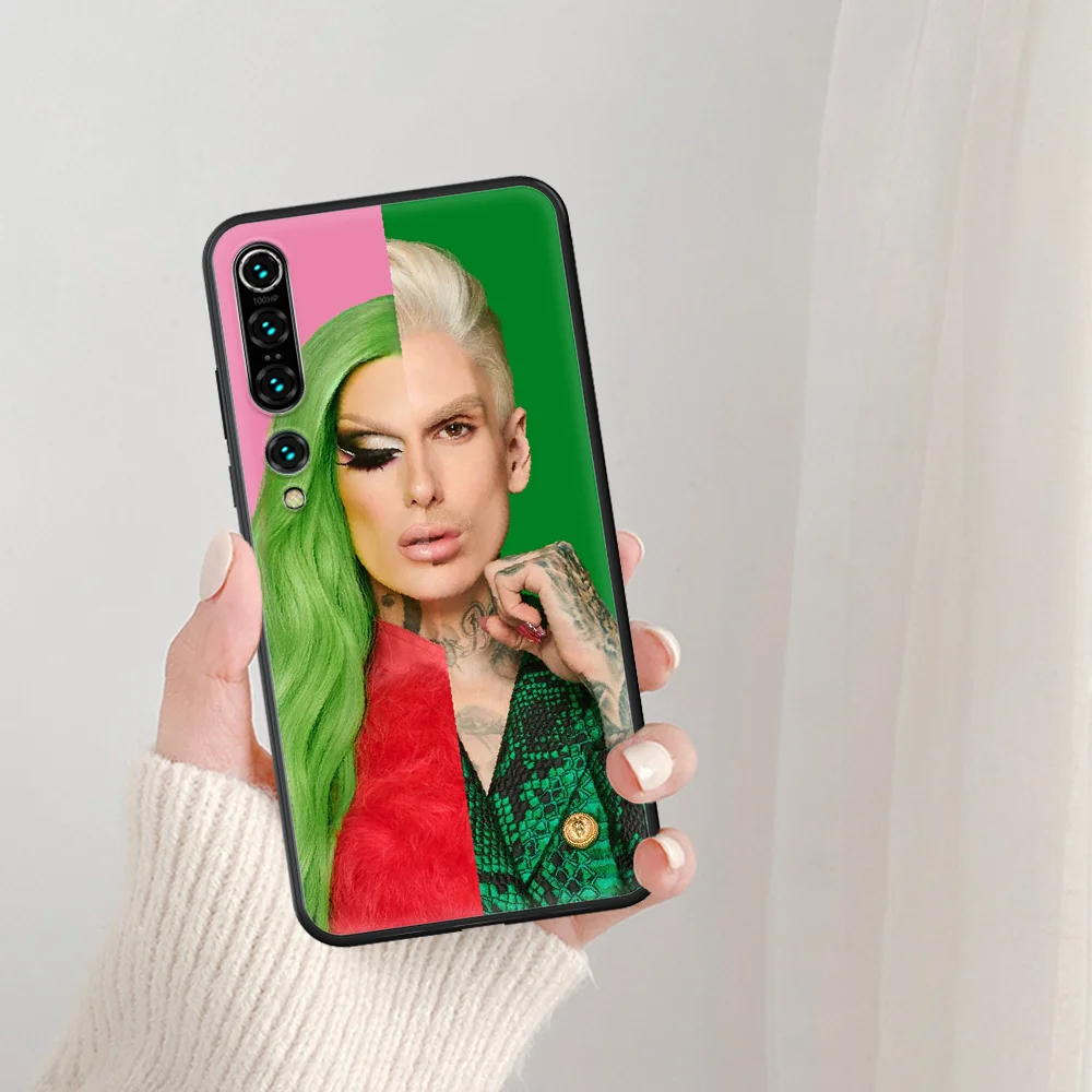 

Fashion Stars Jeffrees Phone Case For Xiaomi Mi Note 10 A3 9 MAX 3 A2 8 9 Lite Pro Ultra black Coque 3D Bumper Trend Cell Tpu