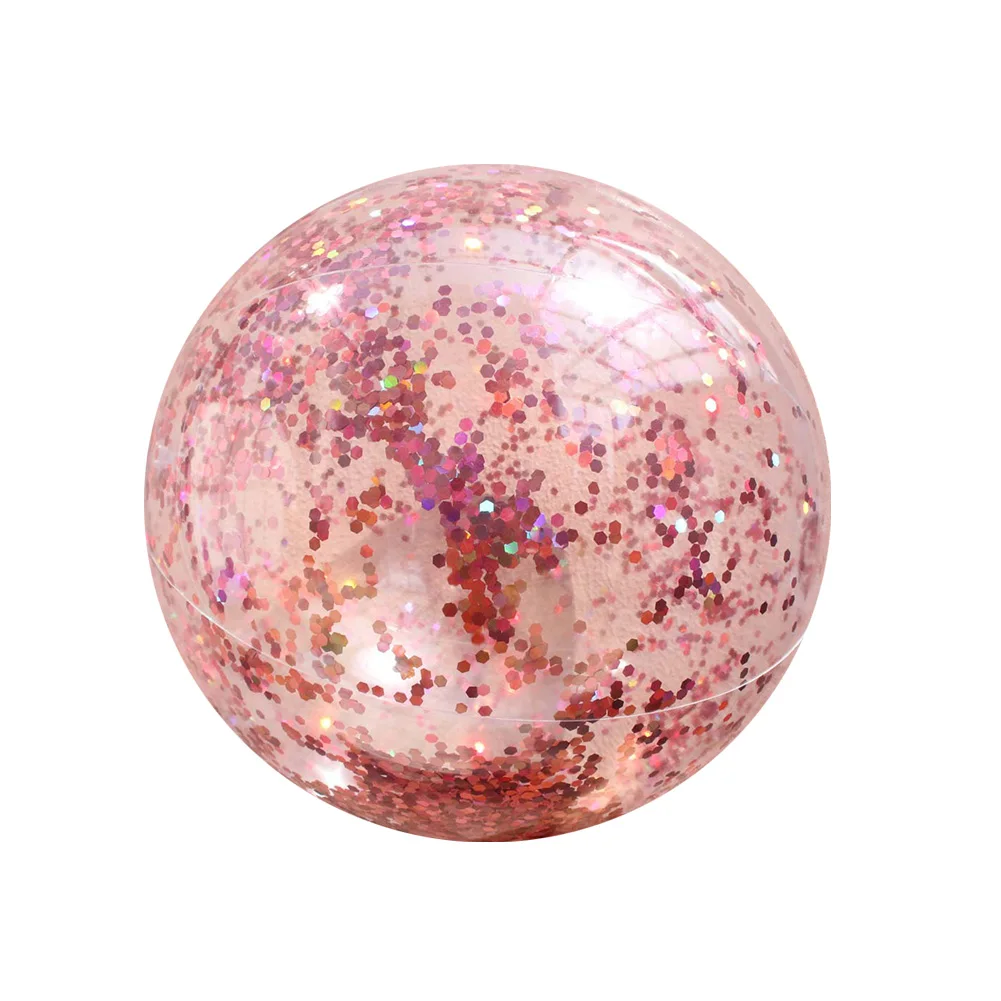 Детский надувной мяч из ПВХ с блестками для игр на открытом воздухе | Игрушки и