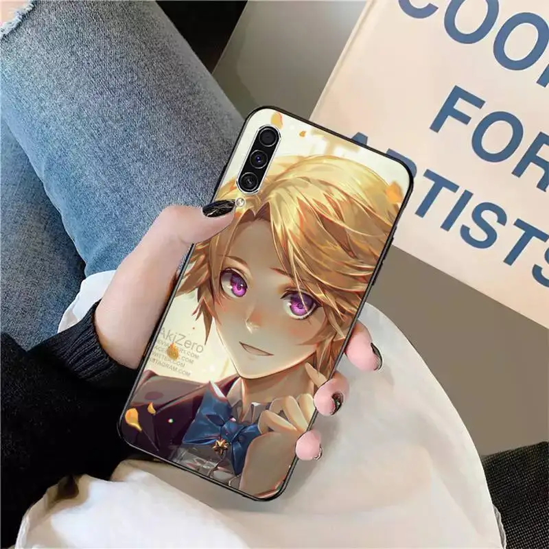 

Yoosung Mystic Messenger anime Phone Case For Samsung galaxy S 9 10 20 A 10 21 30 31 40 50 51 71 s note 20 j 4 2018 plus