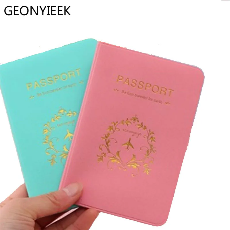 Новая обложка для паспорта Обложка карт мужчин и женщин кредитных путешествий