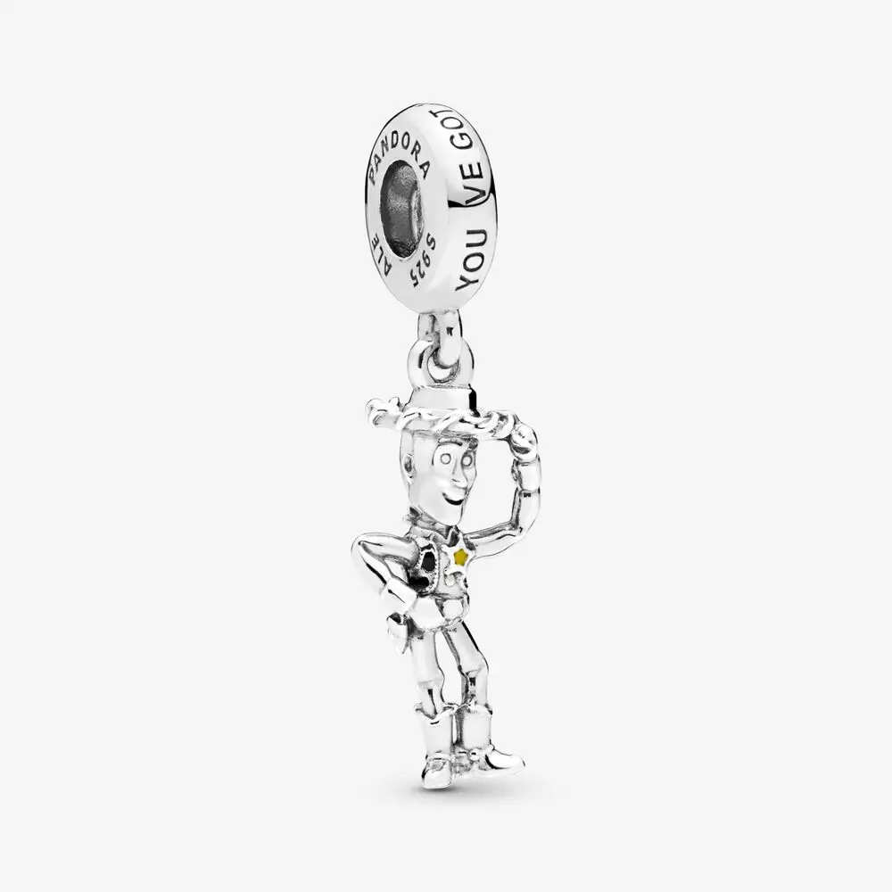 

Hot Sale Real 925 Sterling Silver Cartoon character Charm Beads Fit Original Pandora Bracelets DIY Jewelry Making For Women