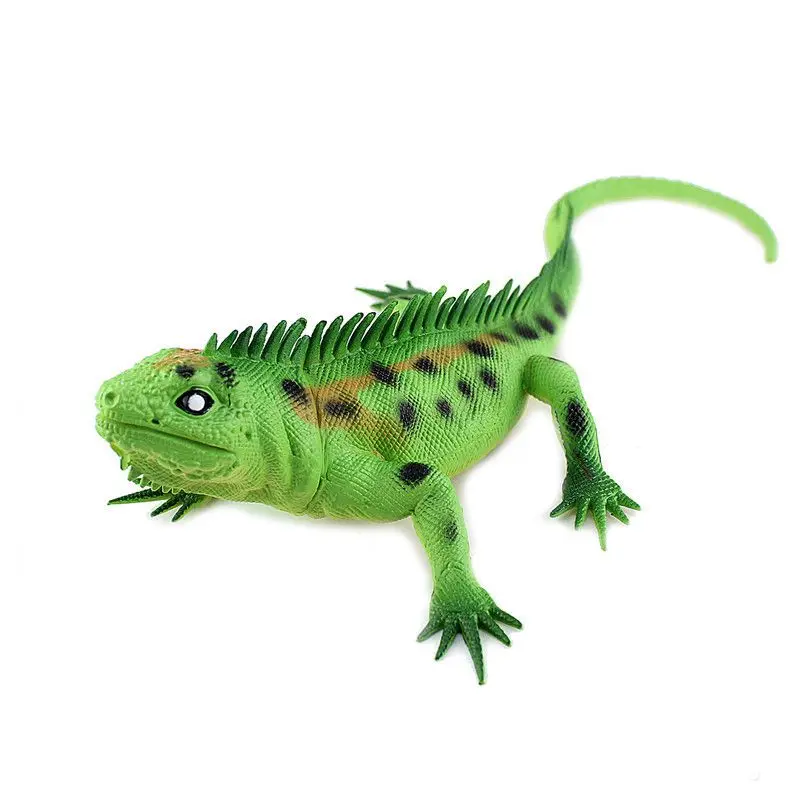 

Vivid Reptile Animal PVC Lizard Model Figure Educational Toy - Green