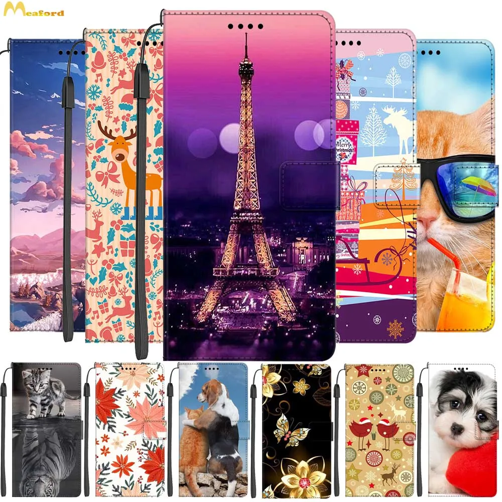 

For Nokia X30 Leather Cases X100 Wallet Flip Cover For Nokia X20 X10 Phone Bags Luxury Card Slots Book Case X 30 Fashion Pattern