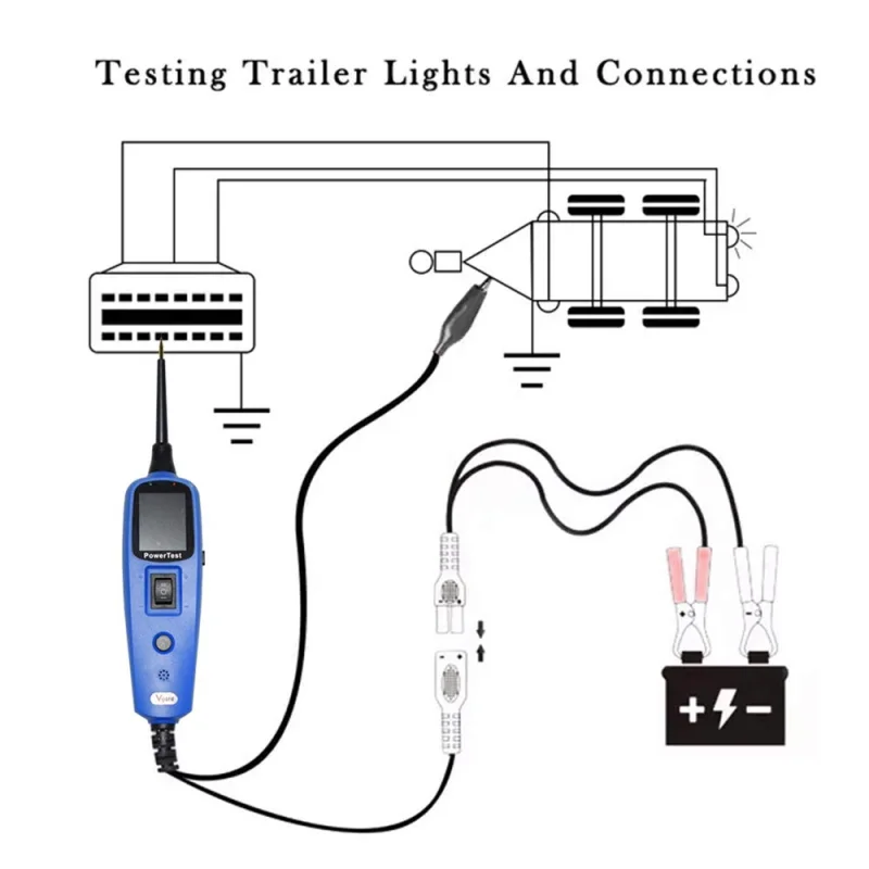 Vgate PT150 Power Test er Probe Car Electric Circuit автомобильный диагностический инструмент для