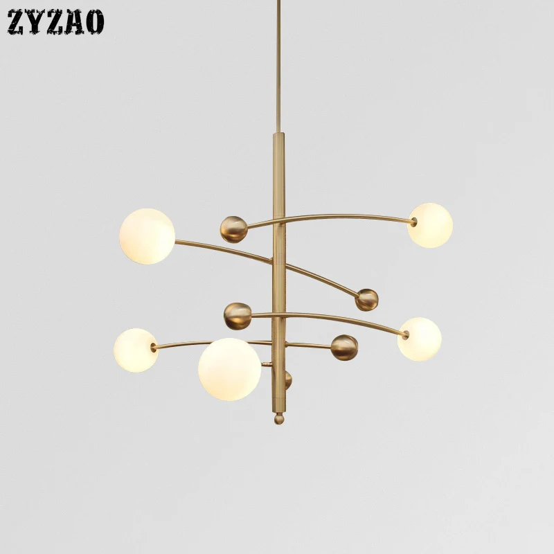 

Постмодернистская простая Волшебная фасоль кухонные подвесные светильники, модель для ресторана, спальни, гостиной, дизайнерские подвесны...