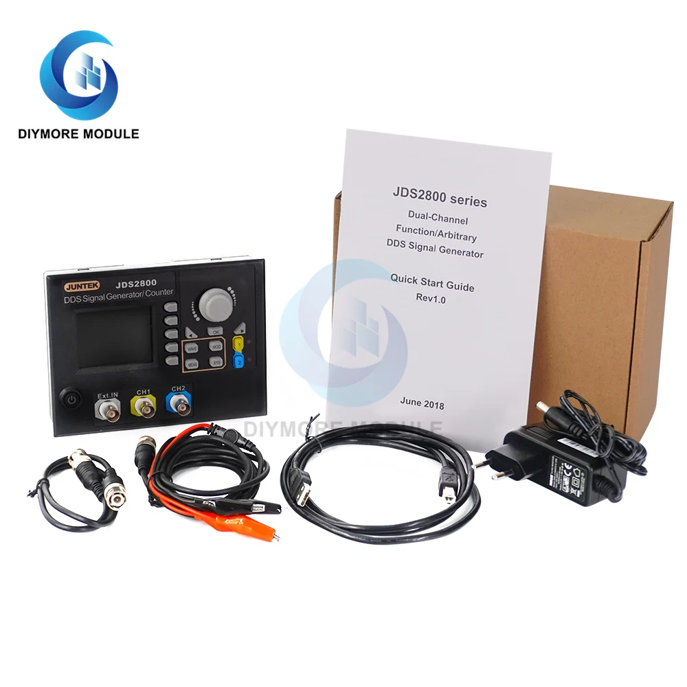JDS2800-15M 15MHz DDS генератор сигналов с цифровым управлением Двухканальный измеритель