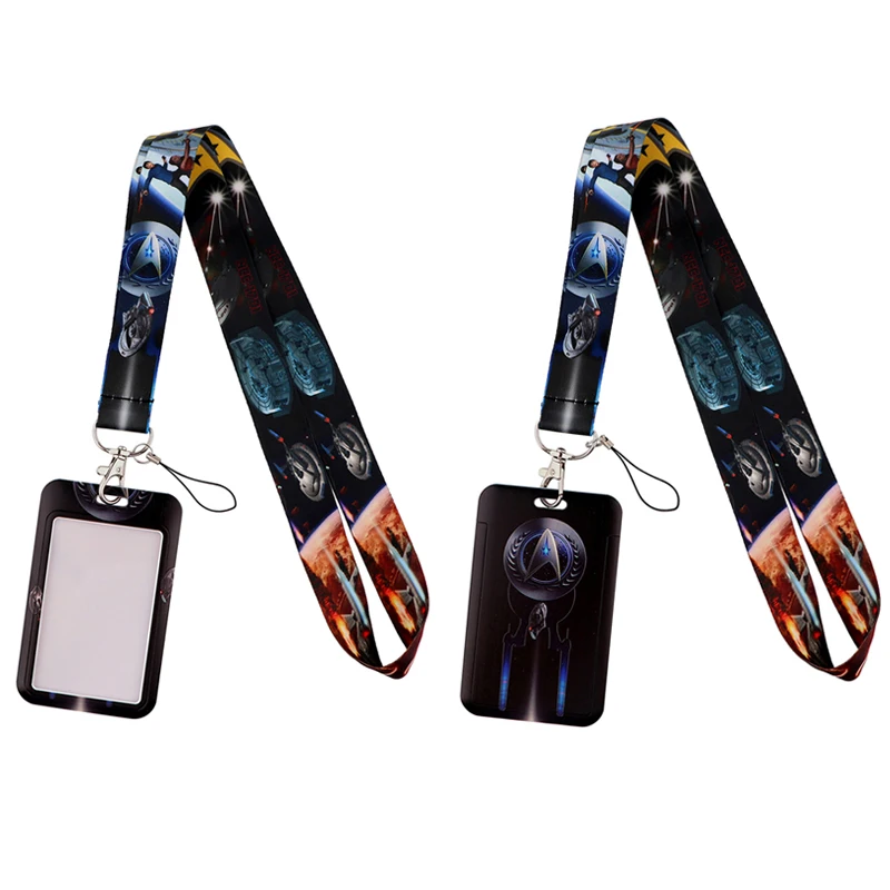

20pcs/lot J2965 Movie Neck Strap Lanyard for keys ID Card Gym Phone USB badge holder DIY Hang Rope With Rainbow Card Holder