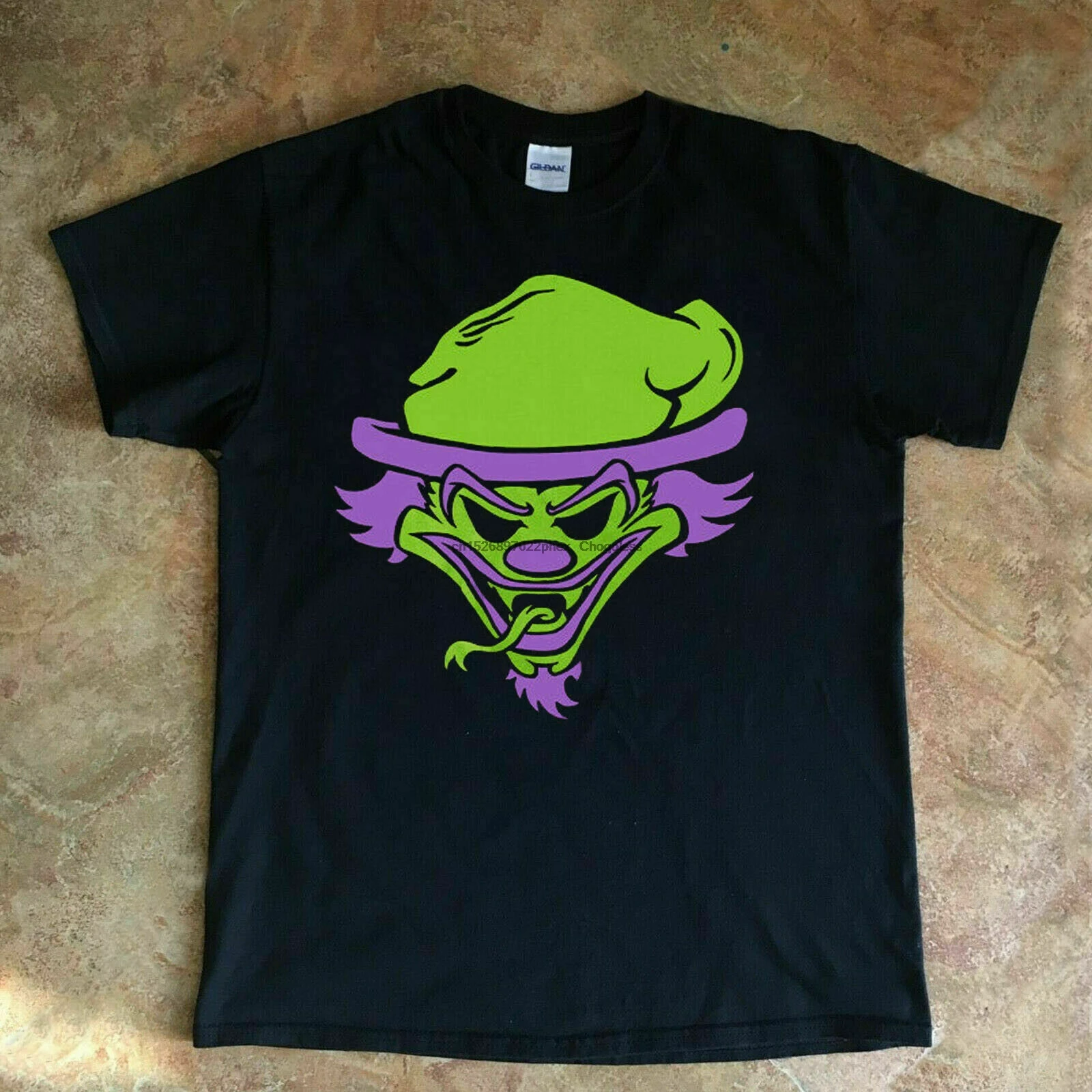 Новинка 1995 Винтажная футболка с рисунком картины клоуна|Мужские футболки| |