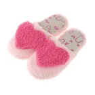 Женские зимние домашние тапки с рисунком в полоску; Мягкие зимние теплые домашние тапочки для влюбленных; Женская обувь YYJ248 ST218