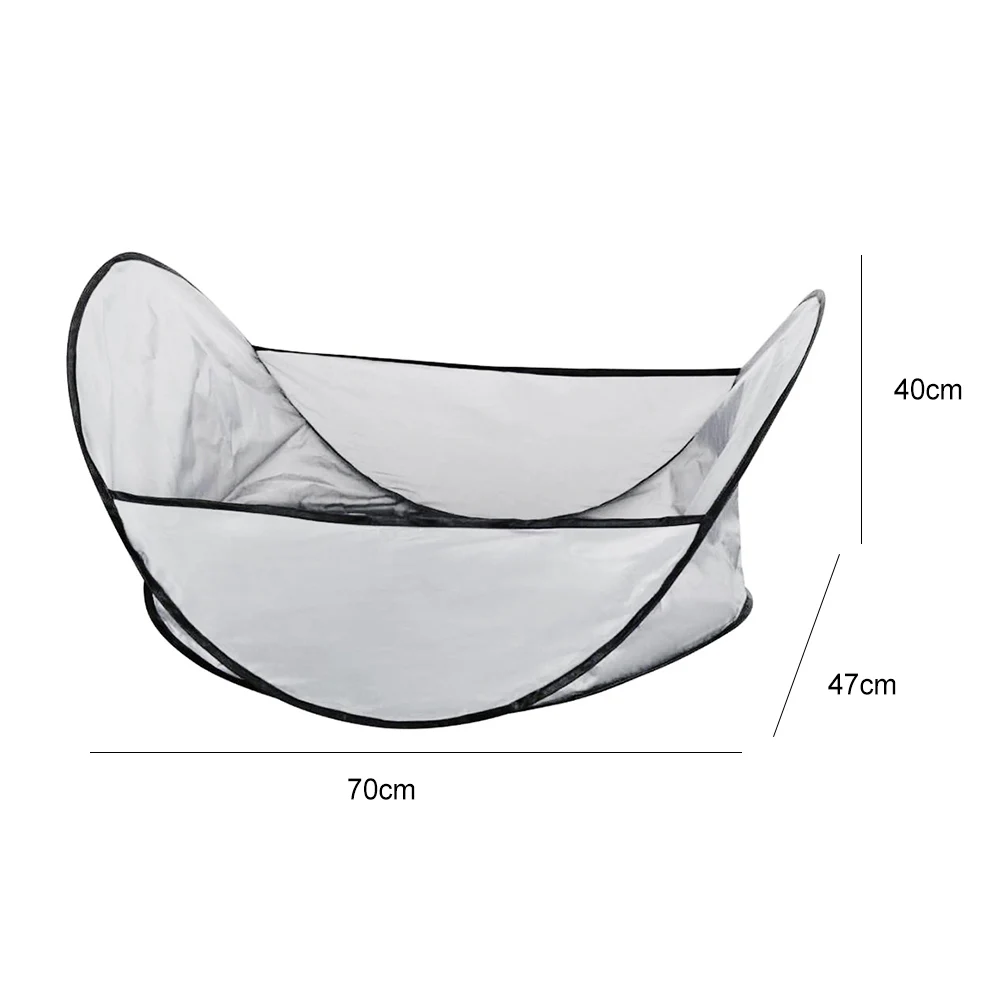 

Household Foldable Pet Dog Cat Hair Grooming Shearing Bib Ground Container Tool Organizer Storage Accessories