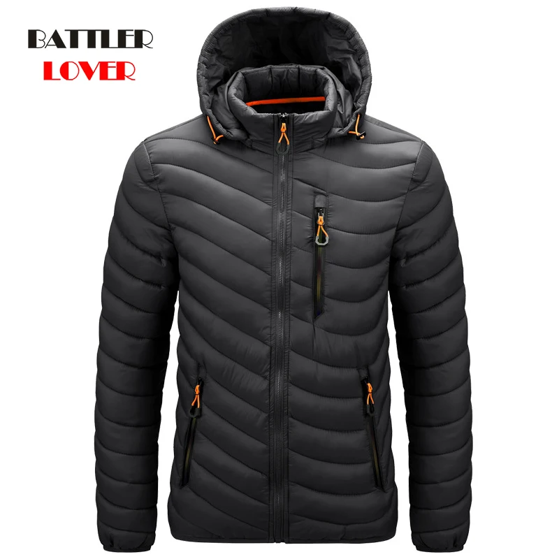 

Brand Winter Warm Waterproof Jacket For Men 2021 New Autumn Thick Hooded Parkas Male Fashion Casual Slim Fit Jacket Overcoat Men