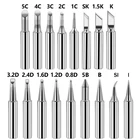 Набор наконечников для паяльника, 900 м, 1517 шт., медные сварочные головки, BGA инструменты, подходит для 9369379389698586852D, Hakko Atten Quick Saike tool