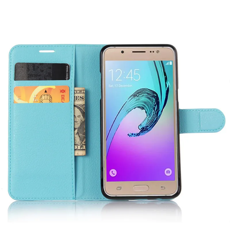Чехол-портмоне с откидной крышкой кожаный чехол для Samsung Galaxy J5 J5 J 5 SM J500 J500F J500FN J510 J510F J510FN SM-J510 телефонные чехлы
