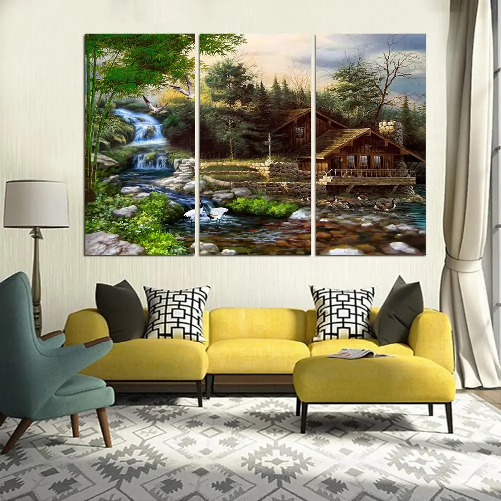 

3 Panel printed painting Canvas Wall Art Picture Home Decoration Living Room Canvas Modern painting LS842