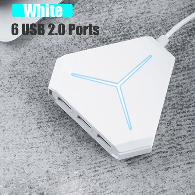 Usb-хаб 6 портов USB 3,0 адаптер для гарнитуры микрофон TF/SD Мышь Клавиатура