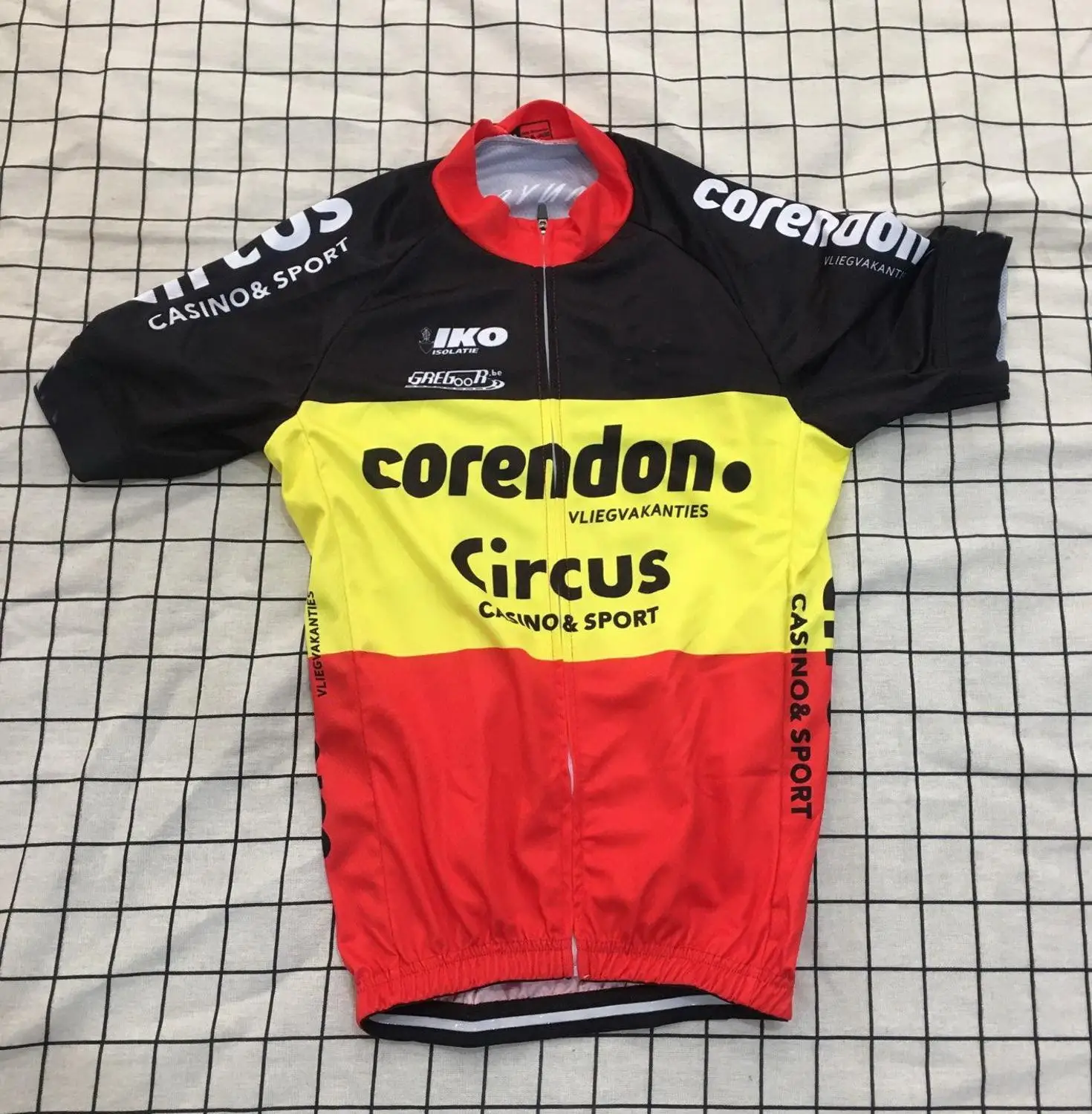Коллекция 2019 года велосипедная Джерси с коротким рукавом CORENDON цирковая команда
