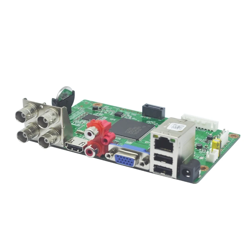 4 CH Гибридный DVR плата 5MP-N H.265 NVR безопасности CCTV видео рекордер канала доска |