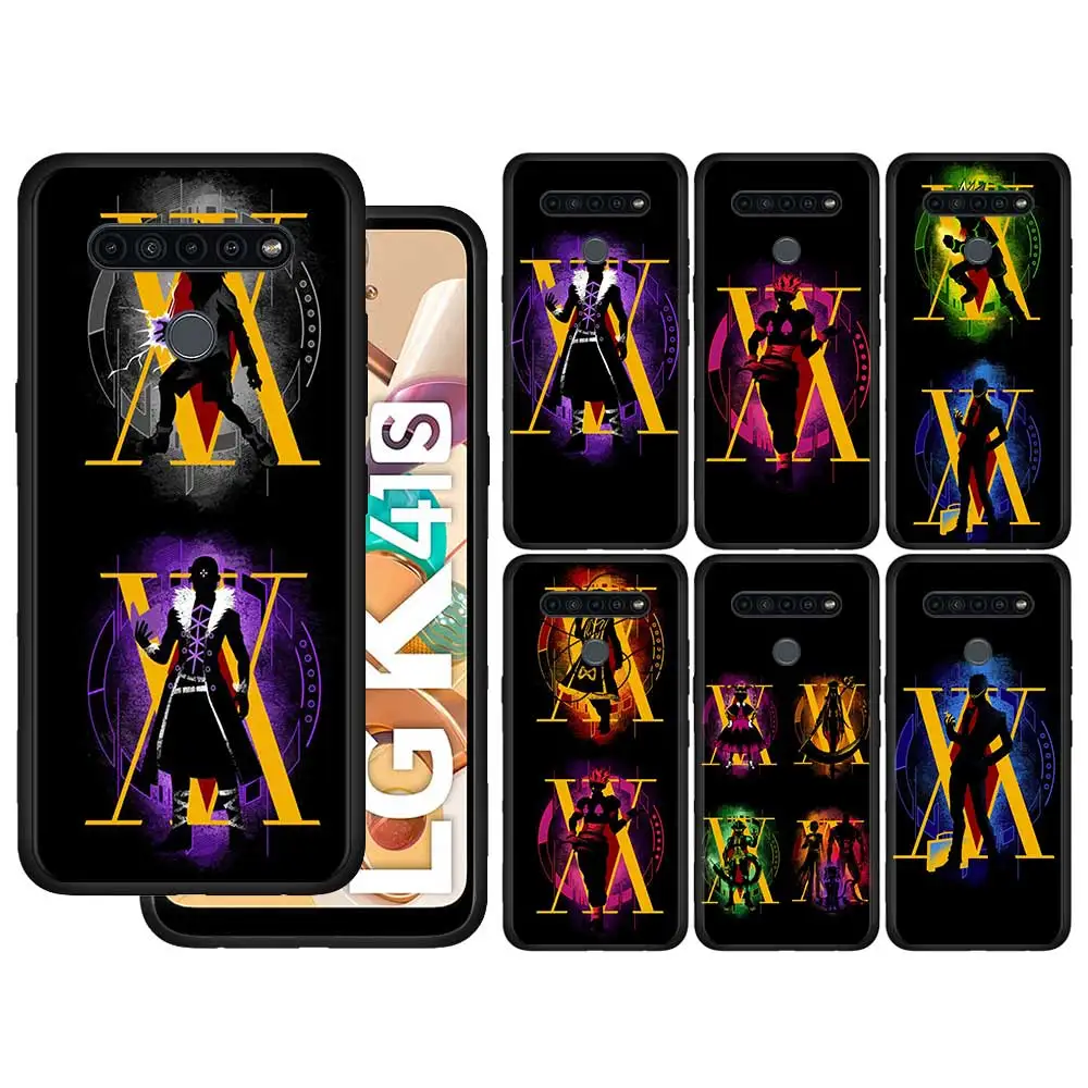 

Case For LG K71 K61 K52 K50 K50s K92 K42 K41s K40 K40S G8 G7 ThinQ G6 Q52 Q92 Cover Silicone Shell Fundas Hunter X hunter
