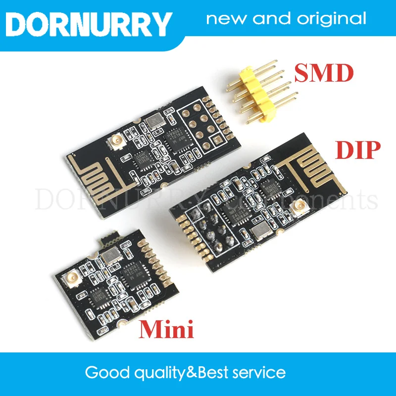

GT-24 беспроводной модуль 2,4G NRF24L01 + PA + LNA Mini/SMD/DIP промышленная цифровая передача на большое расстояние 1100 м