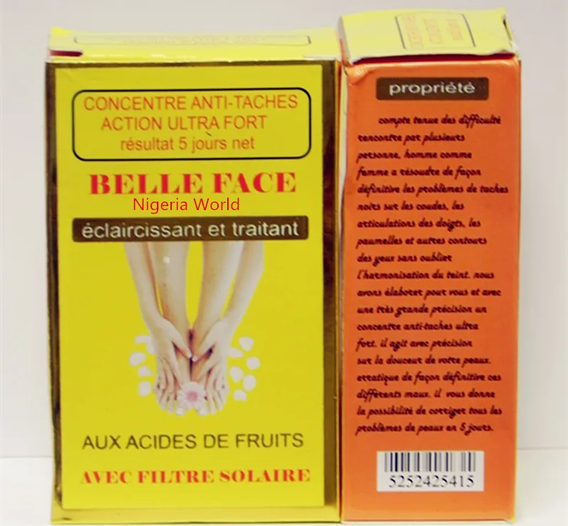 Belle Face Eclaircissant et traitant сыворотка/1 шт