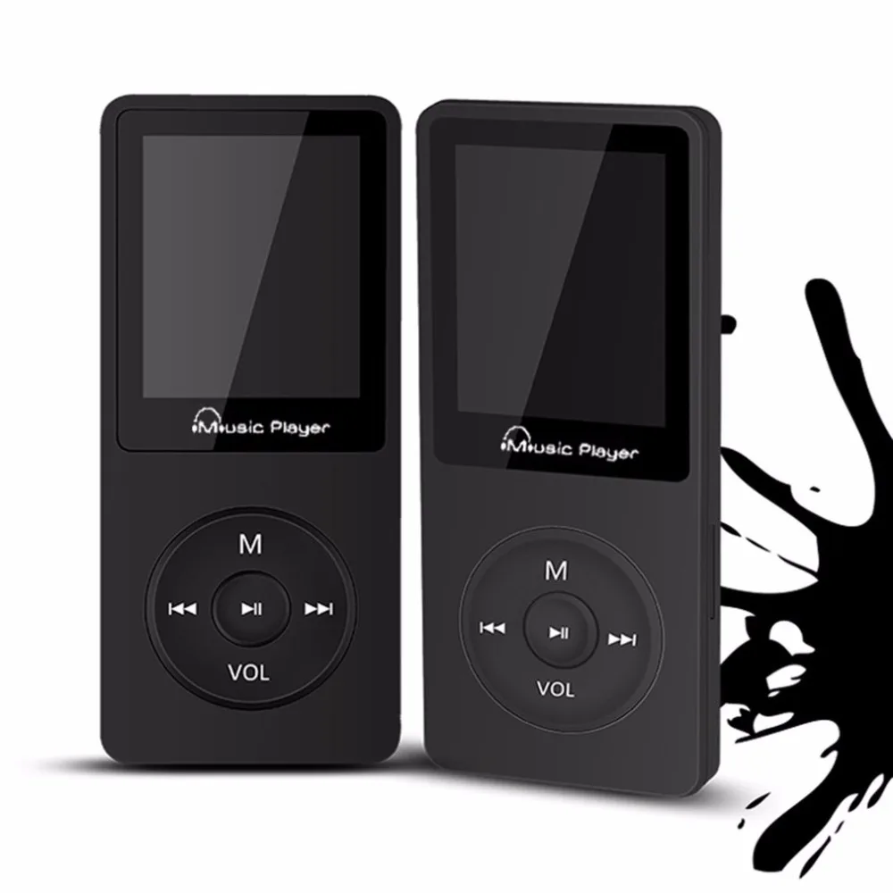 Большой Объём памяти MP3 плеер Поддержка 64 Гб музыкальный медиаплеер переносной диктофон fm-радиоприемник Прямая