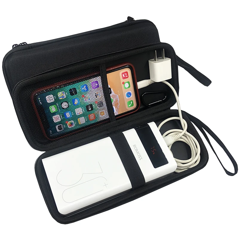 Новинка жесткий чехол из ЭВА для ROMOSS Sense 8 + внешний аккумулятор 30000 мАч PD QC 3 0