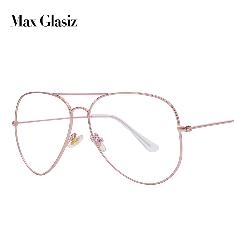 Max Glasiz модная классическая ретро металлическая оправа для очков, высокое качество, мужские и женские оптические очки, оправа для очков