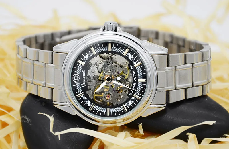 

IC710 Men Watch Business Waterproof Date Watches Fashion Multifunction Stainless Steel Black Quartz Watch relojes para hombre