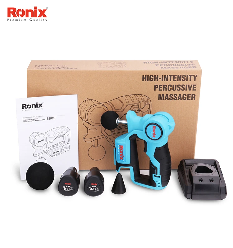Ronix Бесплатная доставка массажный пистолет рождественский подарок
