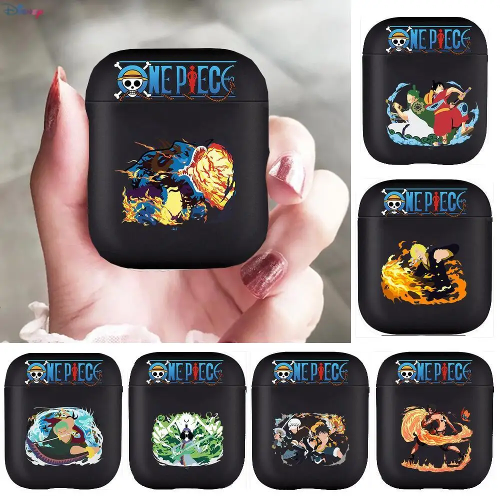 

Cartoon Anime 0-One Piece Soft Silicone Cases For Apple Airpods 1/2 Protective Bluetooth Wireless Earphone Cover For Apple Air P