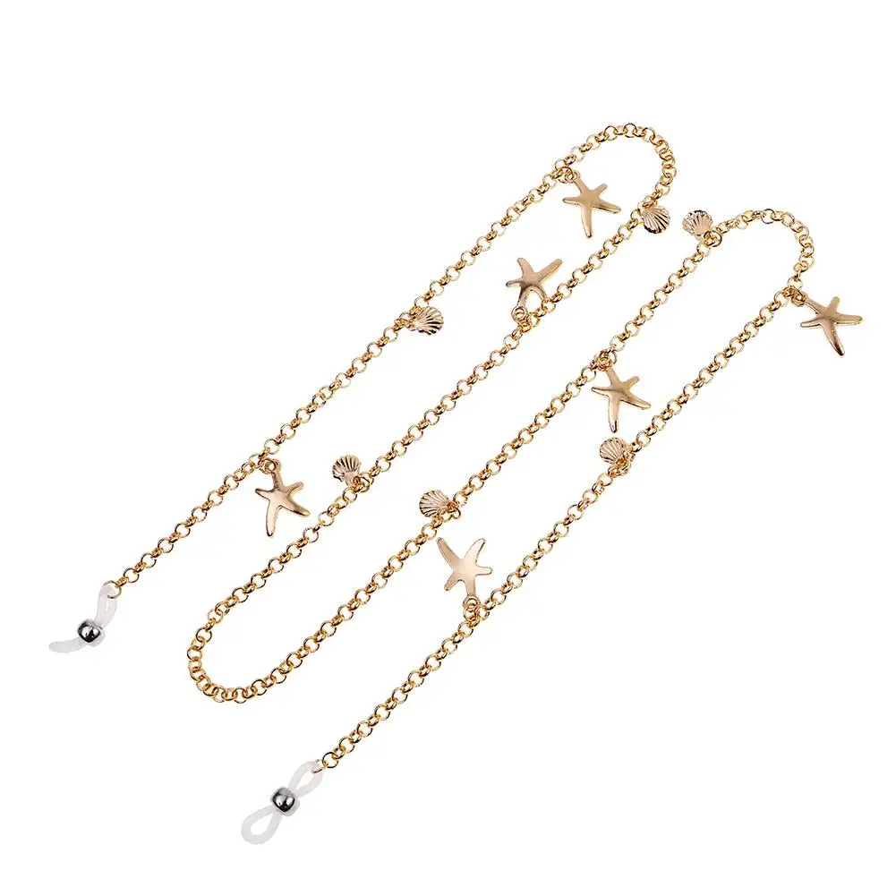 

Gold Plated Glasses Chain Neck Strap Holder Band Accessories