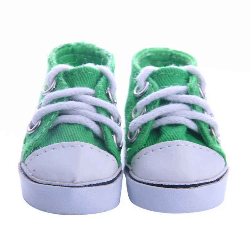 Парусиновая спортивная обувь для катания на коньках 5 см куклы Паулу 14 дюймов и